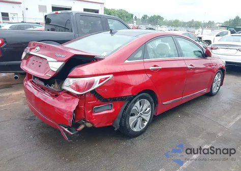 2013 Hyundai Sonata Hybrid Limited из США, поврежденный, VIN KMHEC4A45DA065993